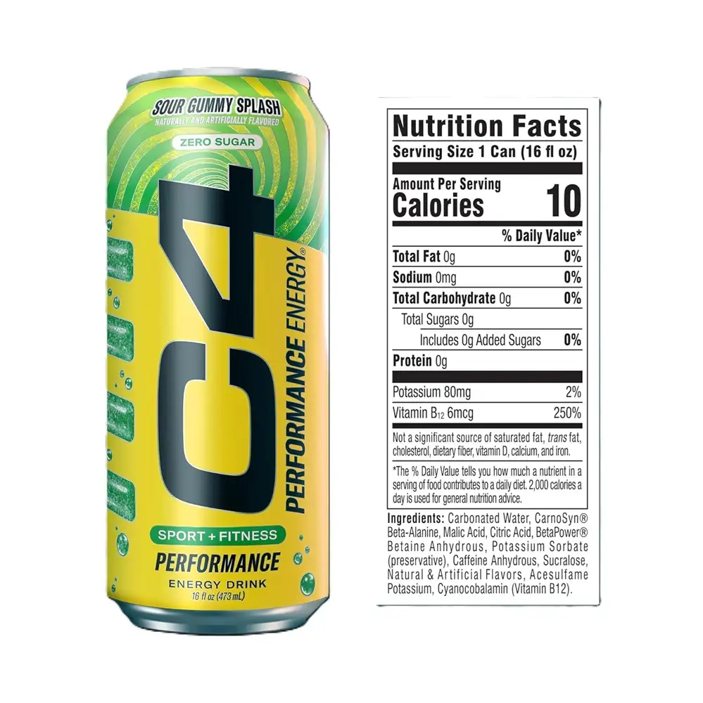 C4 Energy Drink Ingredients